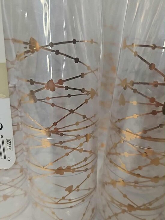 4 unopened packs disposable champagne flutes - Picture 3 of 4